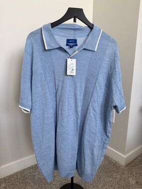 Apt. 9 Light Blue Polo Shirt